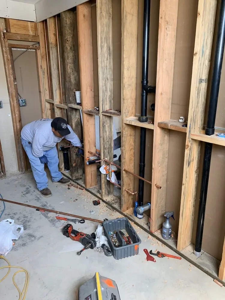 Commercial rough-in plumbing for Trenchless Sewer Repair in Madison - Eastend